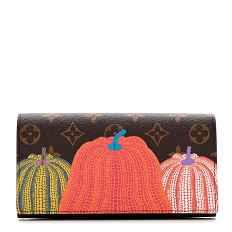 LOUIS VUITTON LV X YK Monogram Kusama Pumpkin Sarah .